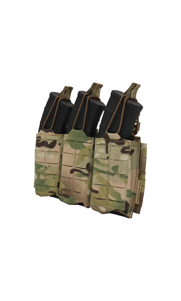 AK47 Magazine Placard Gen 2 Split Bar Tubes Split Bar Buckle Multicam Angle Wilde Custom Gear