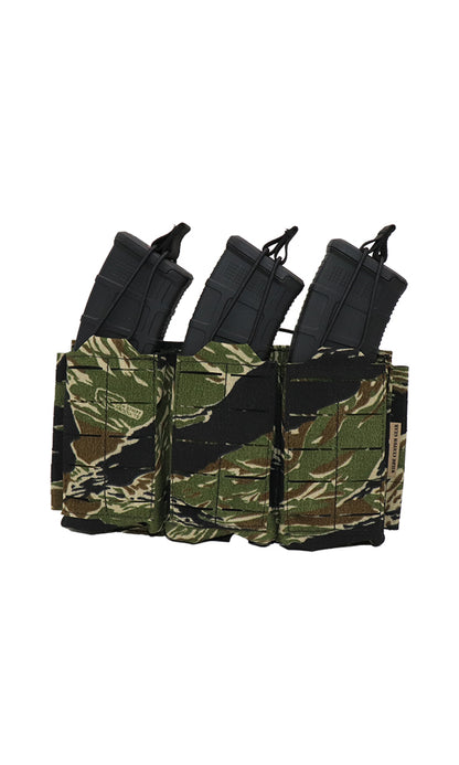 AK47 Magazine Placard Gen 2 Split Bar Tubes Vietnam Tiger Stripe Front Wilde Custom Gear