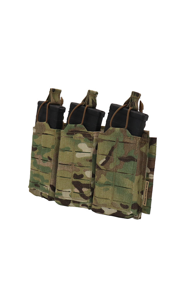 AR15 Magazine Placard Gen 2 Split Bar Tubes Split Bar Buckle Multicam Angle Wilde Custom Gear