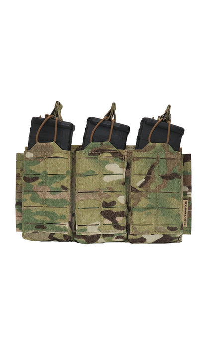 AR15 Magazine Placard Gen 2 Split Bar Tubes Split Bar Buckle Multicam Front Wilde Custom Gear