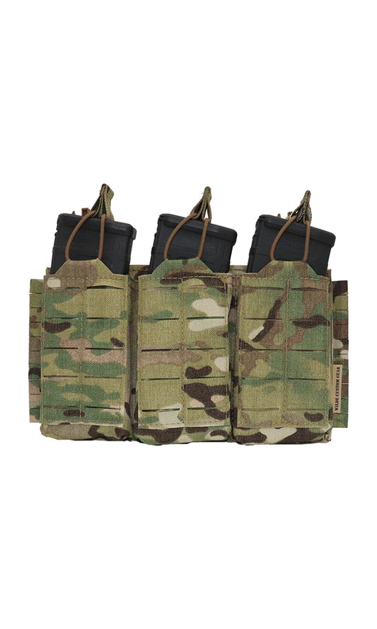 AR15 Magazine Placard Gen 2 Split Bar Tubes Split Bar Buckle Multicam Front Wilde Custom Gear