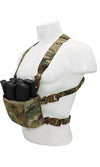 Adaptive Chest Rig Double Stack Squadron Shoulder Straps Side Multicam Wilde Custom Gear