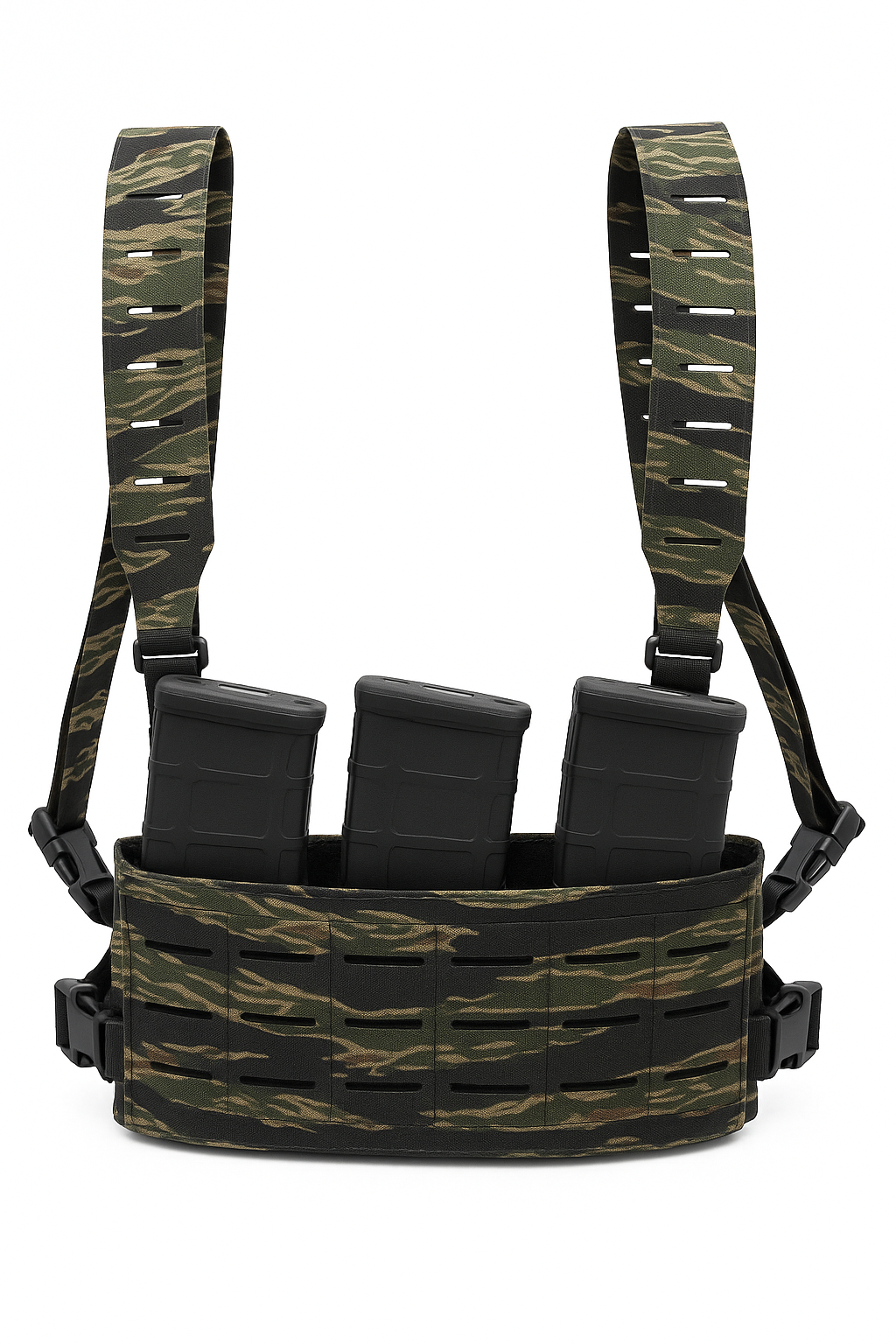 Adaptive Chest Rig Single Stack GHOST Vietnam Tiger Stripe