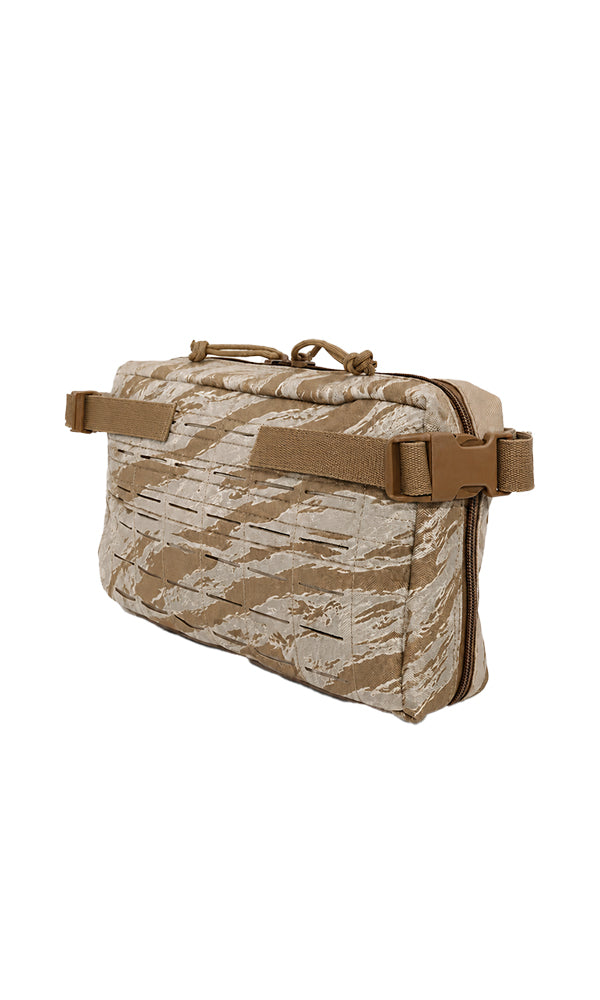 Goliath Large Admin Pouch Desert Tiger Stripe Angle Wilde Custom Gear