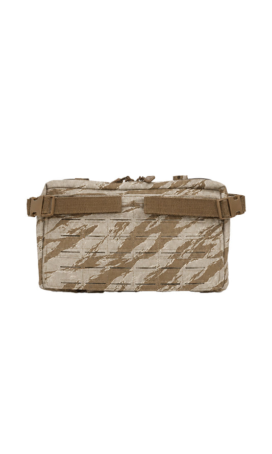 Goliath Large Admin Pouch Desert Tiger Stripe Front Wilde Custom Gear