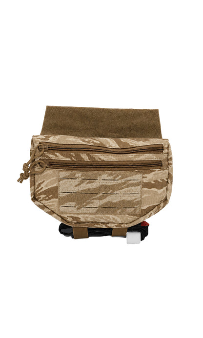 Hanger Downer Lower Abdominal Pouch Vietnam Tiger Stripe Front