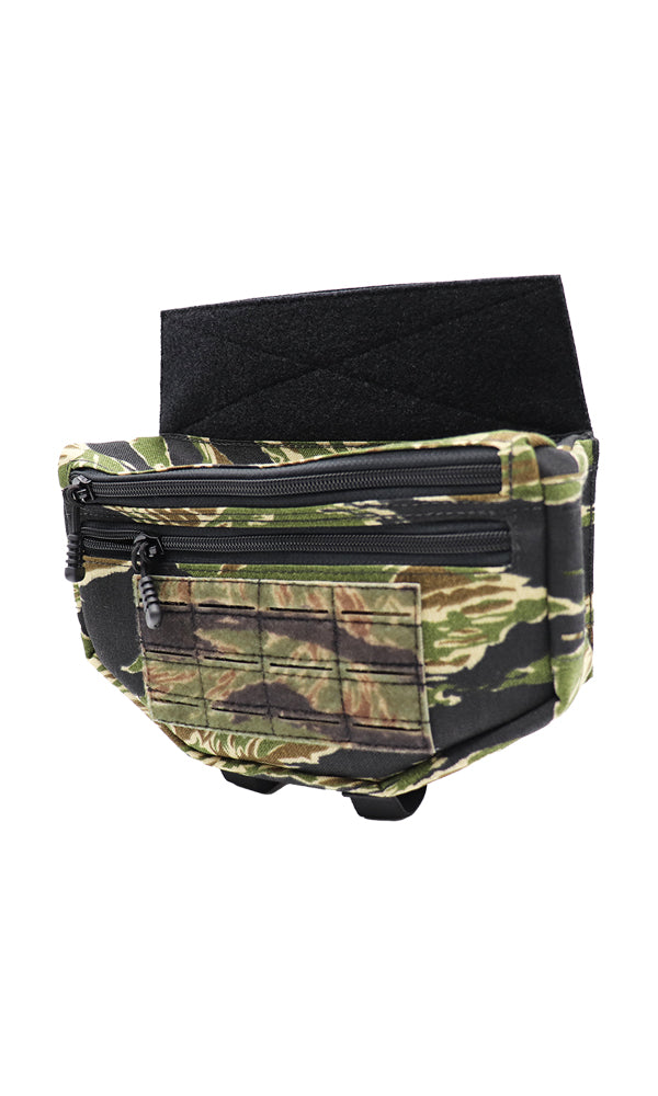 Hanger Downer Lower Abdominal Pouch Vietnam Tiger Stripe Angle
