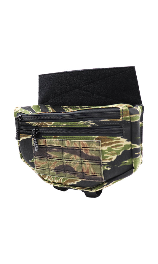 Hanger Downer Lower Abdominal Pouch Vietnam Tiger Stripe Angle