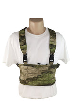 The Wilde Custom Gear Modular Chest Rig Base Platform with shoulder and waist straps front