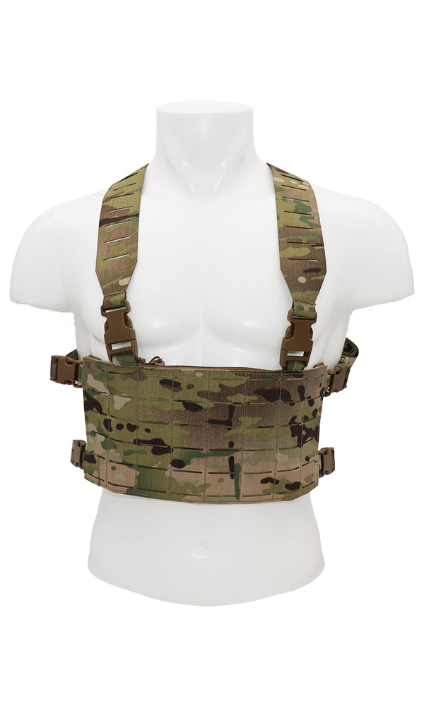 MODULAR CHEST RIG SQUADRON MULTICAM FRONT WILDE CUSTOM GEAR