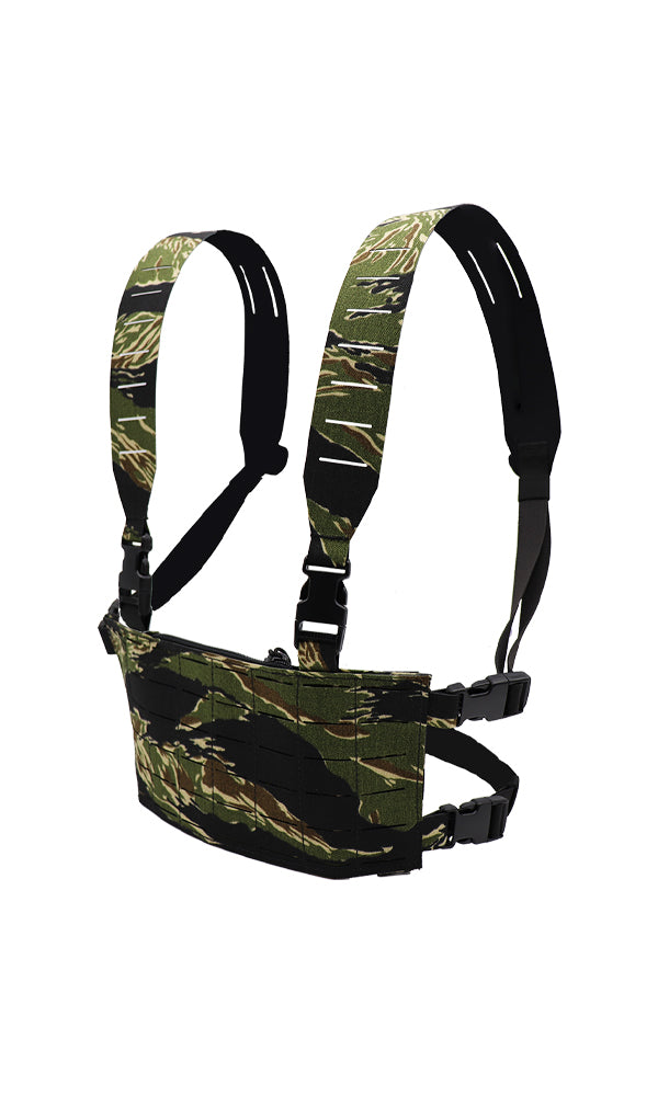 Modular Chest Rig Vietnam Tiger Stripe Angle