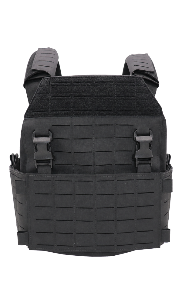 Quick swap plate carrier placard with ITW Nexus buckle attachment