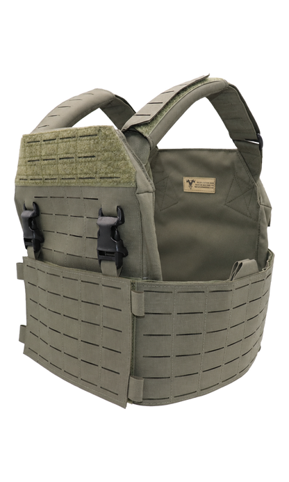 1000D Cordura modular plate carrier with Squadron laminate MOLLE