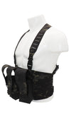 SADF Pattern 83 Inspired Chest Rig Front Multicam Black Wilde Custom Gear