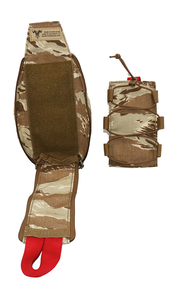 Wilde Custom Gear Quick Sled IFAK open with removable medical sled for organized trauma and first aid supplies