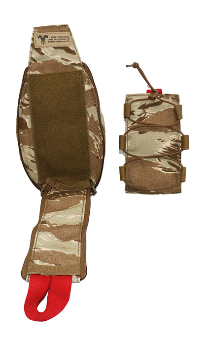 Wilde Custom Gear Quick Sled IFAK open with removable medical sled for organized trauma and first aid supplies