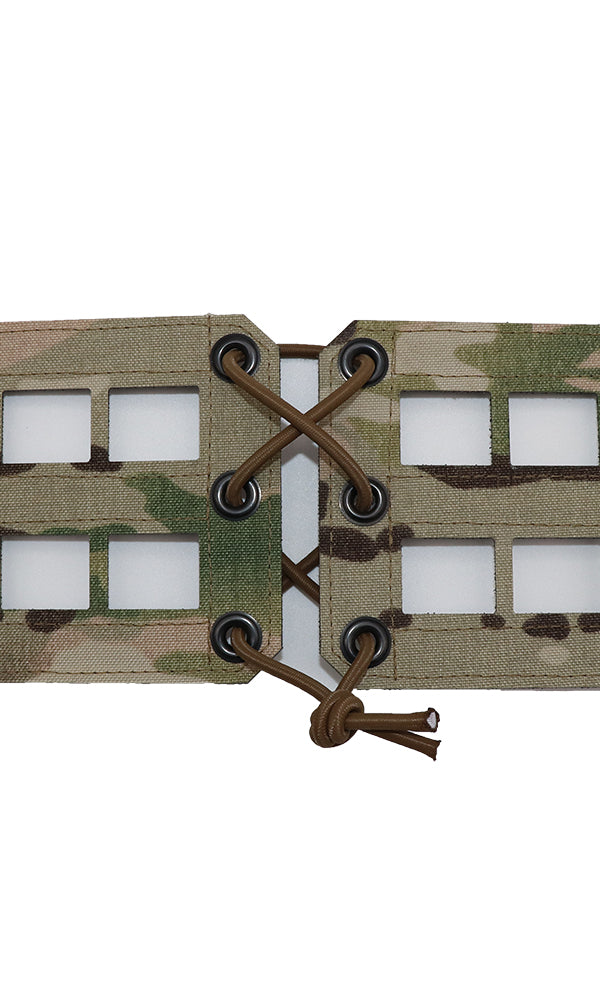 Rammr Laser Cut Thermoplastic Cummerbund - Tactik Buckle Quick Release Hunting & Shooting Jackets