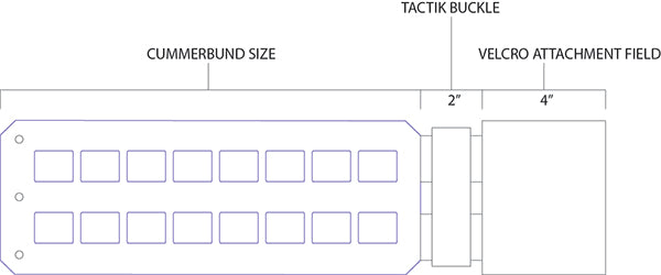 Rammr Laser Cut Thermoplastic Cummerbund - Tactik Buckle Quick Release Hunting & Shooting Jackets