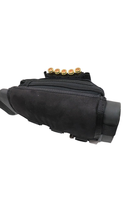 rifle stock pouch with padded cheek rest black Wilde Custom Gear
