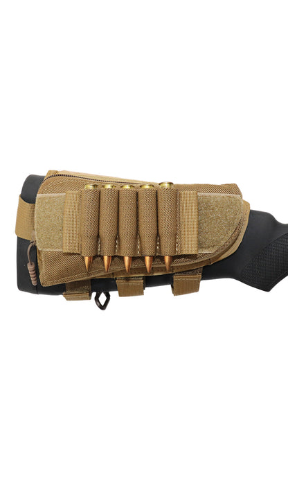 rifle stock pack with removable ammo card coyote brown Wilde Custom Gear
