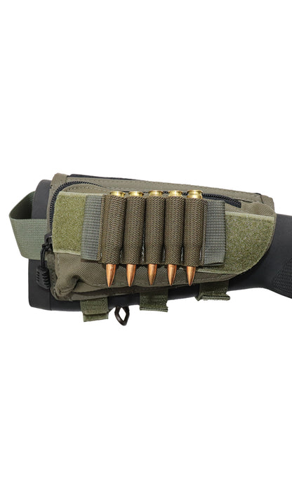 rifle stock pack with removable ammo card ranger green Wilde Custom Gear