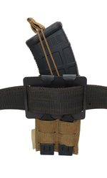 Rigid MOLLE Belt Adaptor Back Two Column With Mag and Belt Wilde Custom Gear