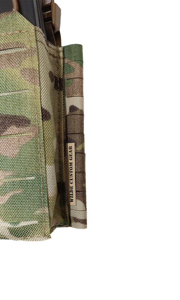 Modular CZ Scorpion Placard | Sig MPX Placard | SMG 30 Round Magazine Placard for Plate Carrier & Chest Rig with Split Bar