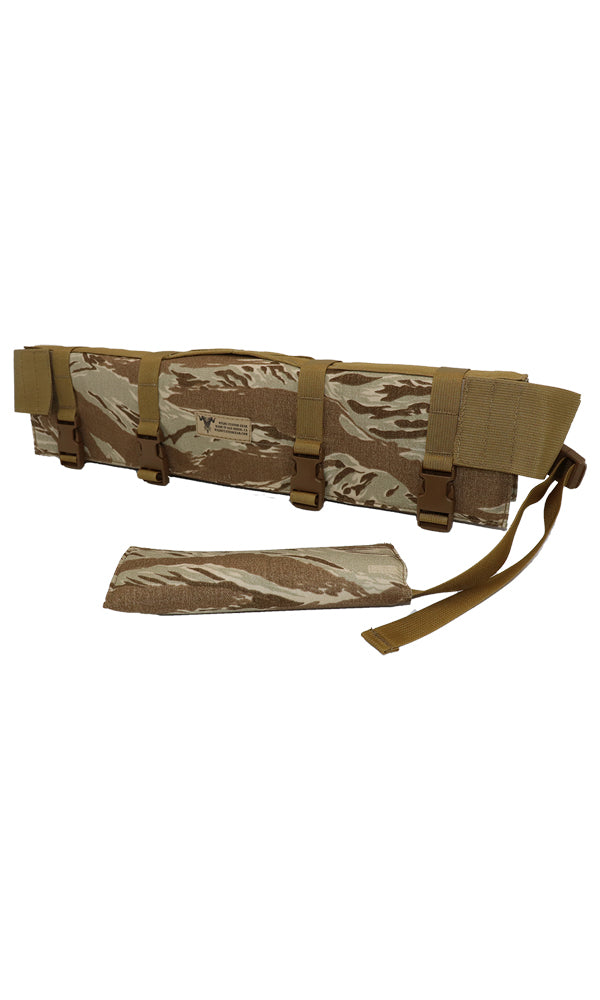 Padded Scope and Muzzle Cover Desert Tiger Stripe Wilde Custom Gear
