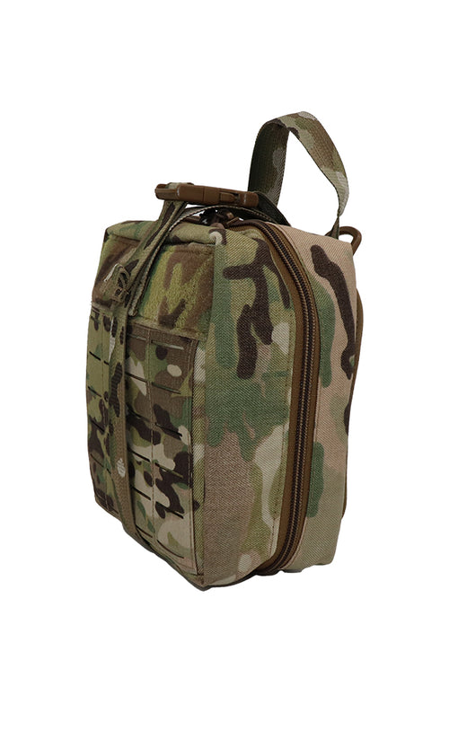 TRI FOLD MEDIC IFAK POUCH MULTICAM SQUADRON SIDE WILDE CUSTOM GEAR