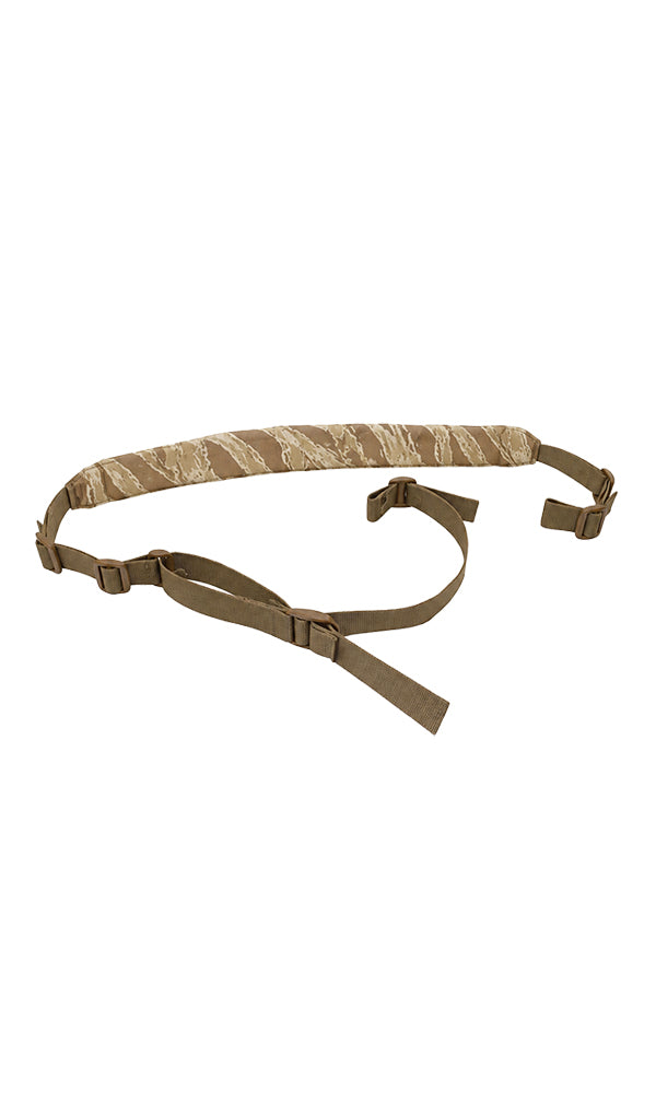 Two Point Padded Slider Rifle Sling Desert Tiger Stripe Wilde Custom Gear