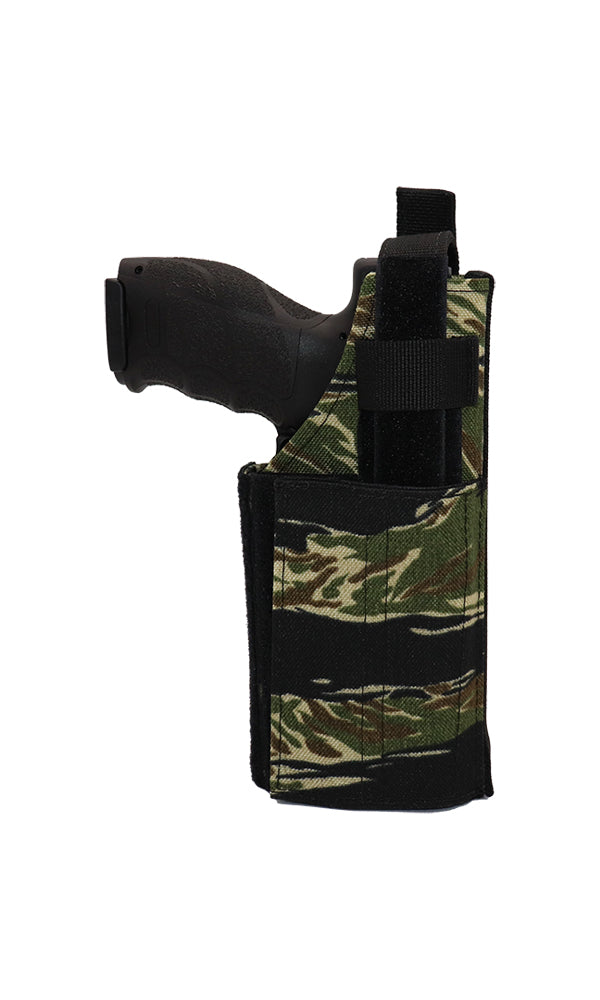 Universal Adjustable Pistol Holster Vietnam Tiger Stripe Side