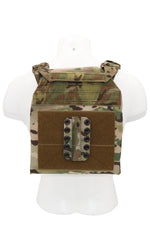 Velcro Rigid Cummerbund Adapter Multicam Rear with Thermoplastic Cummerbund Wilde Custom Gear inside back