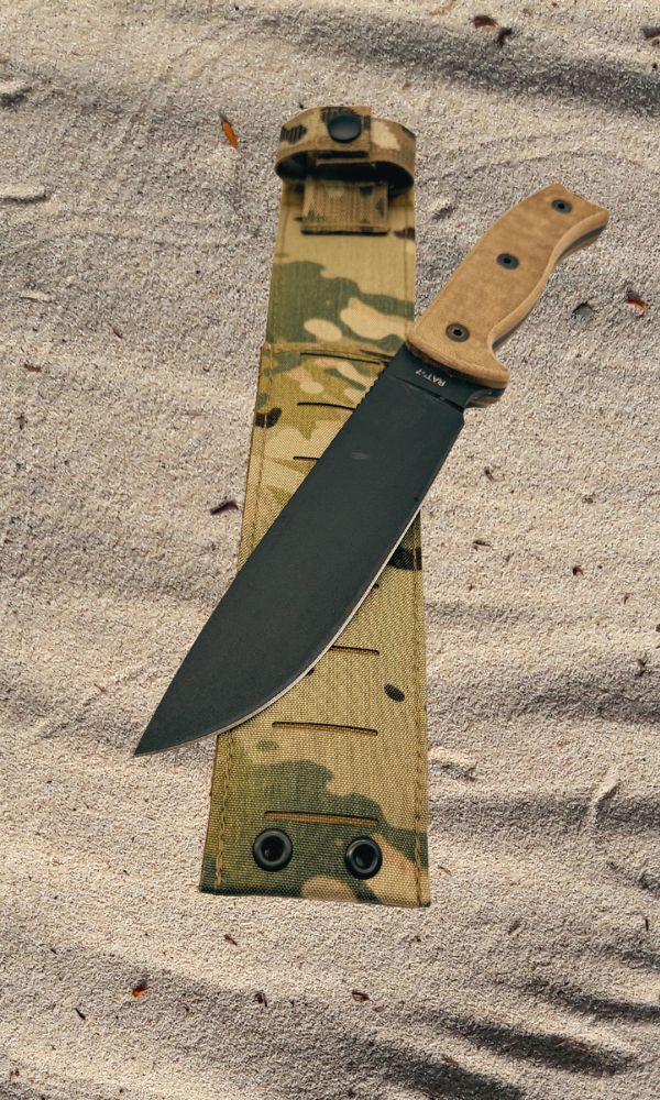 Wilde Custom Gear MOLLE Knife Sheath ESEE OKC Multicam