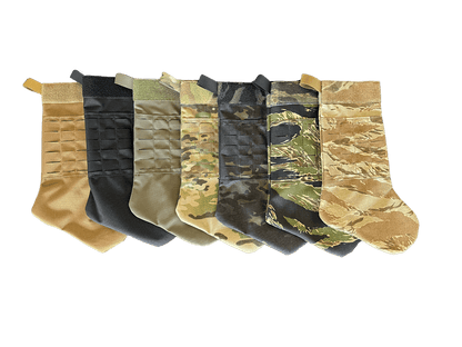 Tactical Christmas Stocking with Laser Cut MOLLE Christmas Gift for him Christmas Gift for men Multicam