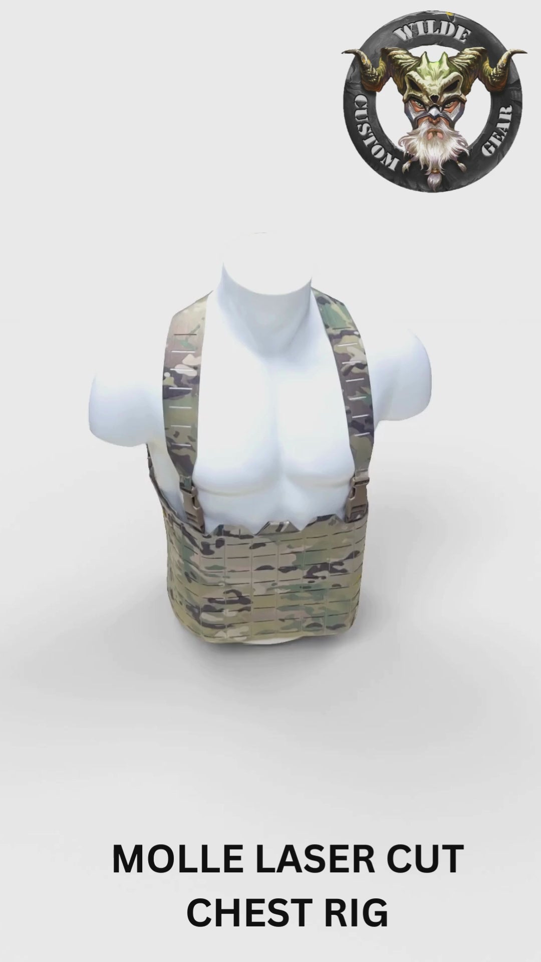 Laser Cut MOLLE Chest Rig