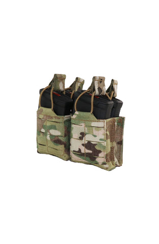 Double M4 5.56mm Mag Pouch / Non Slip Retention - 4 Mags