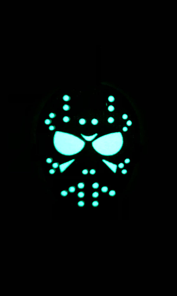 Haunting Hockey Mask | Glow Dark Patch | Wilde Custom Gear