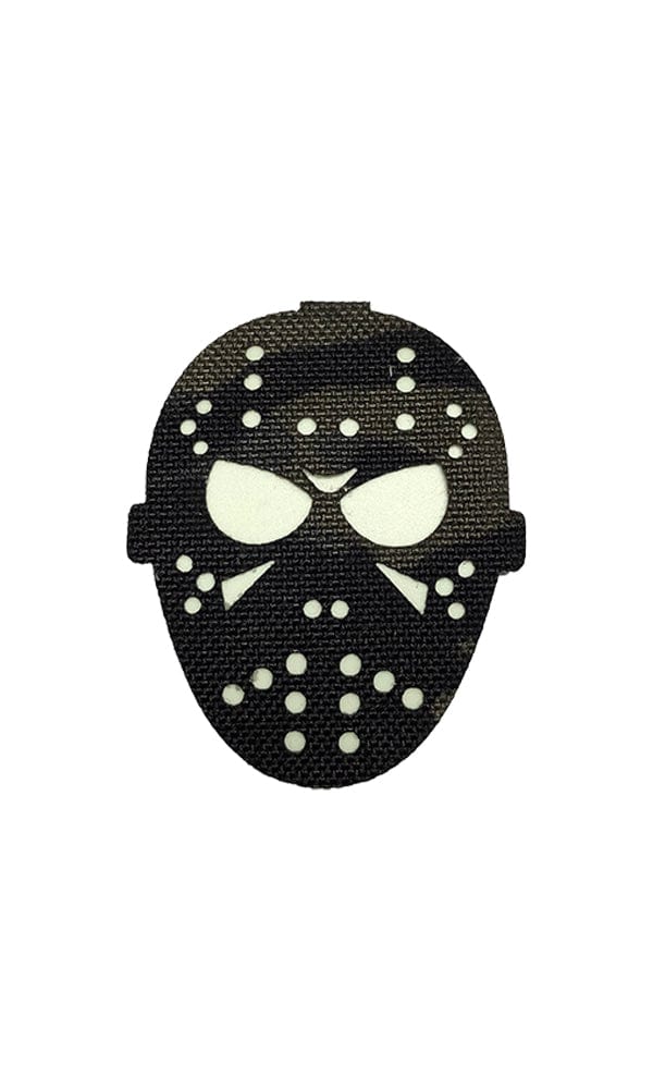 Haunting Hockey Mask | Glow Dark Patch | Wilde Custom Gear