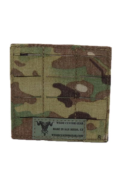 MOLLE 45 Degree Adapter Multicam Rear - Wilde Custom Gear