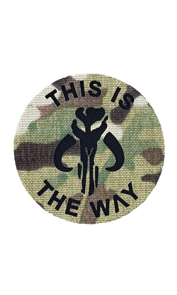 This Is The Way Laser Cut Patch Uncategorized Patches Wilde Custom Gear