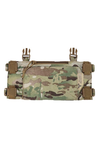 Wilde Custom Gear Modular Laser Cut MOLLE Chest Rig - Multicam Base Platform Back Buckles Tucked
