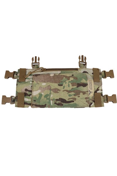 Wilde Custom Gear Modular Laser Cut MOLLE Chest Rig - Multicam Base Platform Back