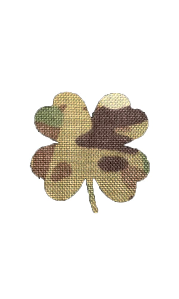 Shamrock Laser Cut Morale Patch Clover Saint Patrick's Day Multicam Wilde Custom Gear