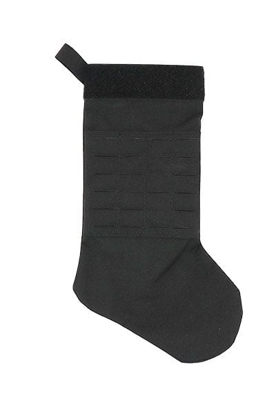 Tactical Christmas Stocking with Laser Cut MOLLE Christmas Gift for him Christmas Gift for men Black