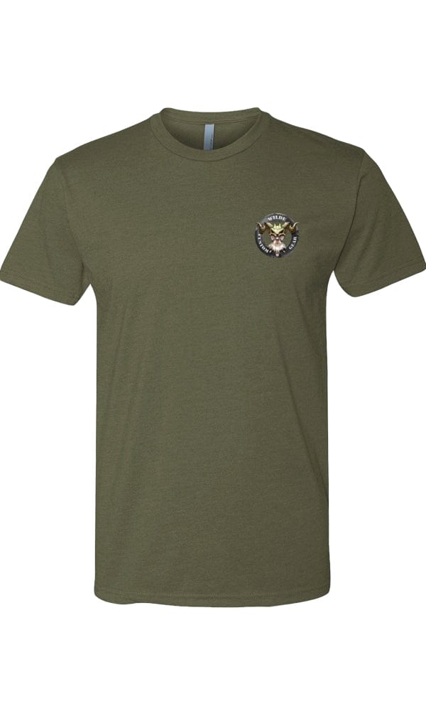 Wilde Custom Gear Tactical T-Shirt OD Green Front