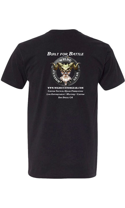Wilde Custom Gear Tactical T Shirt Back Direct To Garment